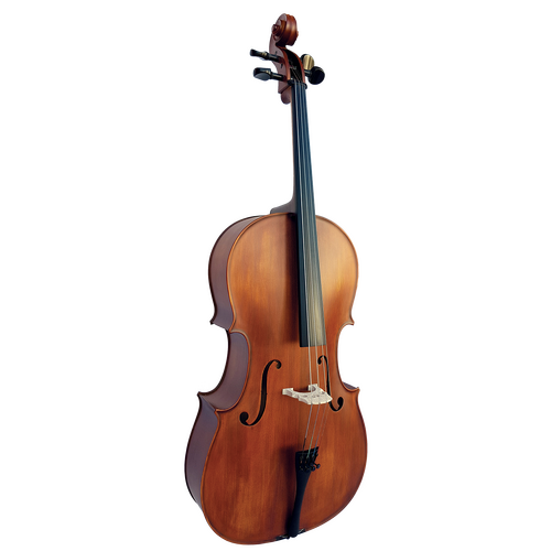 Vivo Student 1/2 Cello Outfit with Case - Setup