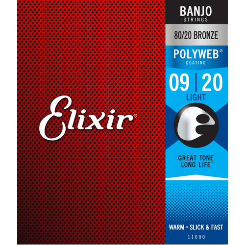 Elixir Polyweb Banjo Loop End