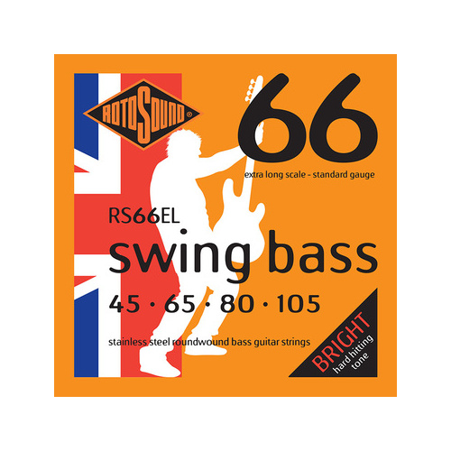Rotosound RS66 Swing Bass Stainless Steel