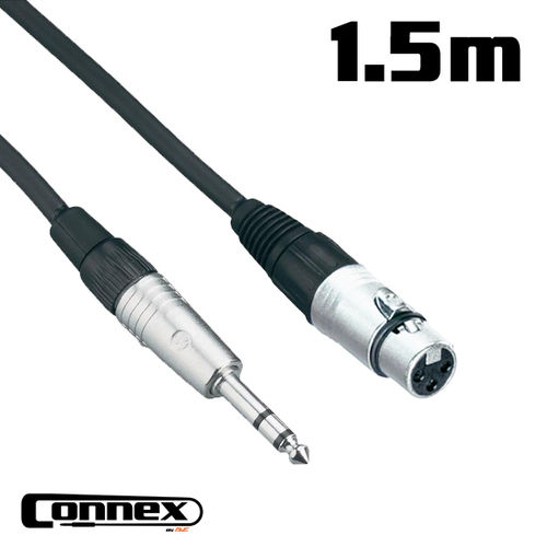 AVE XMJS-1 1.5m Balanced XLR Male to Jack