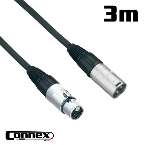 Connex XMXF-3 Pro XLR Cable 3m